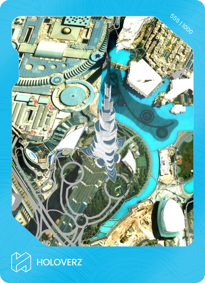 Burj Khalifa | Cyan