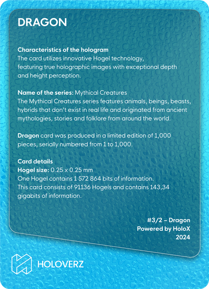 Dragon | Cyan