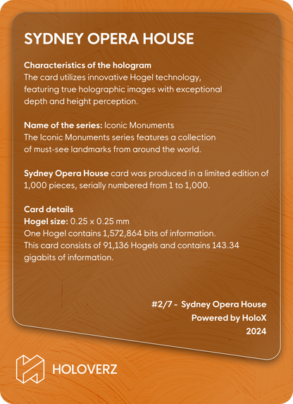 Sydney Opera House | Dark Orange